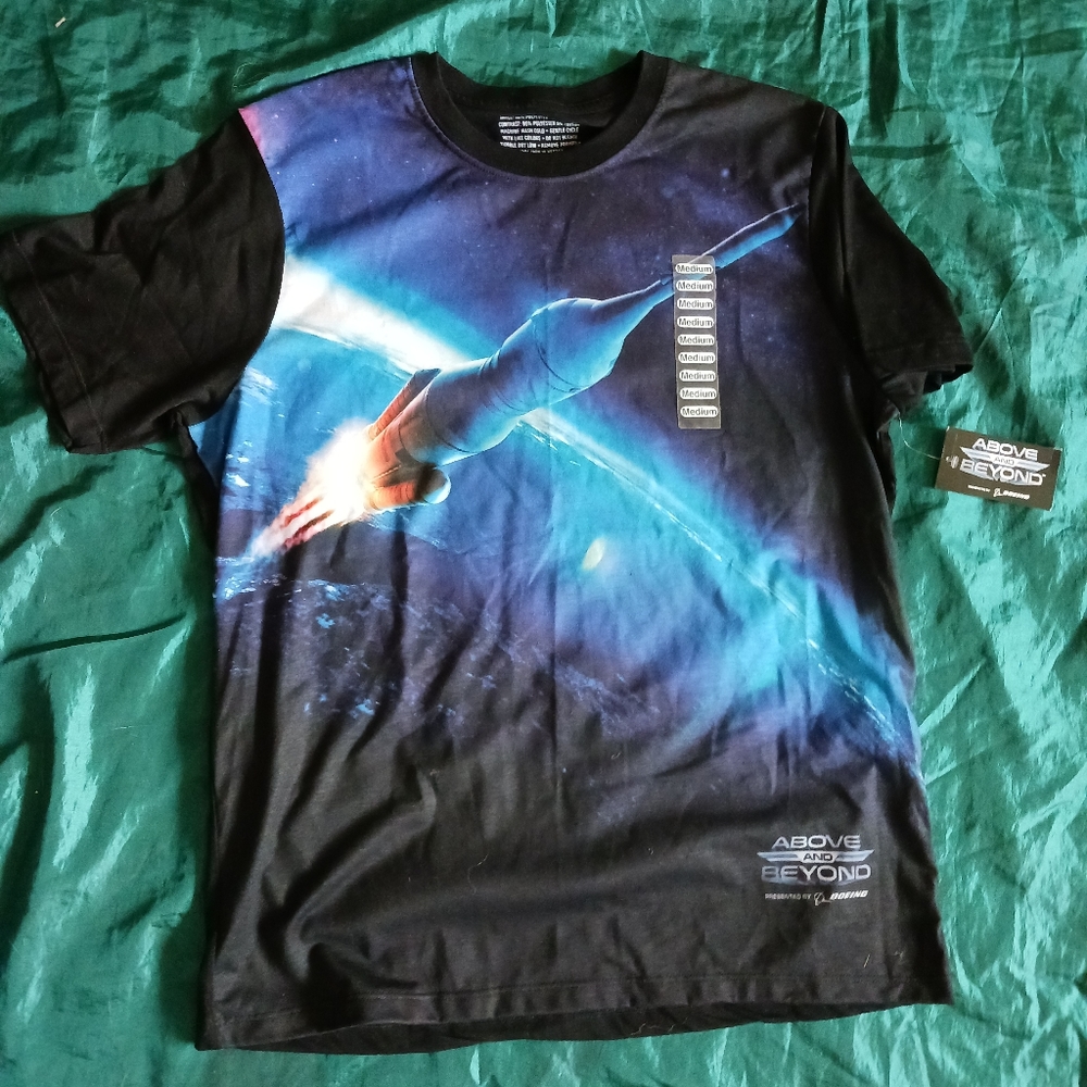 Above & Beyond graphic tee